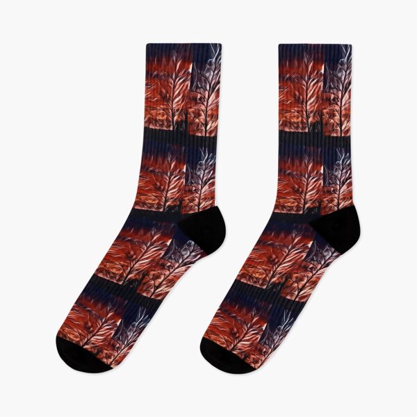 Item preview, Red Sky Tree Line In Expressive Blend designed and sold by Fearless-Fox.