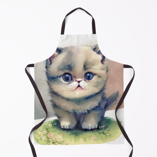 Item preview, Cute British Shorthair Cat Kitten Art 3 designed and sold by cutiepeupies.