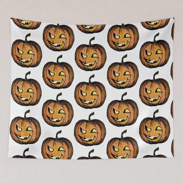 Item preview, Halloween Scary Evil Pumpkin  designed and sold by TecloudDesign.