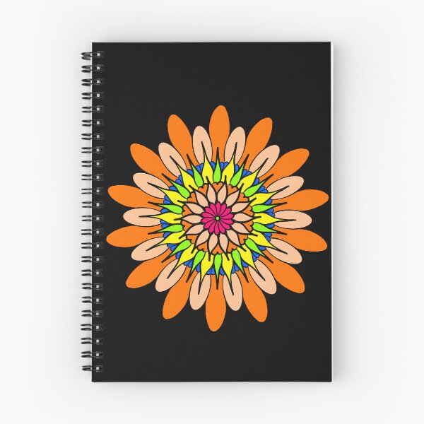 Item preview, Flower mandala orange designed and sold by AnyMar2023.