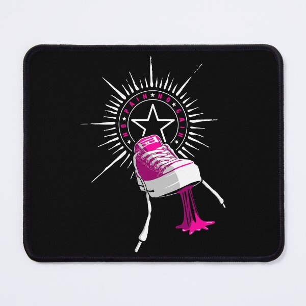 Item preview, Converse -No pain no gain-Pink designed and sold by Patmo-Art.