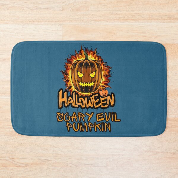 Item preview, King Of The Halloween Scary Evil Pumpkin Danger Art designed and sold by TecloudDesign.