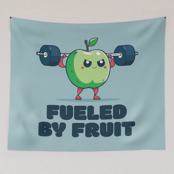 Item preview, Fueled by Fruit - The Apple Athlete designed and sold by RoboRaphael.