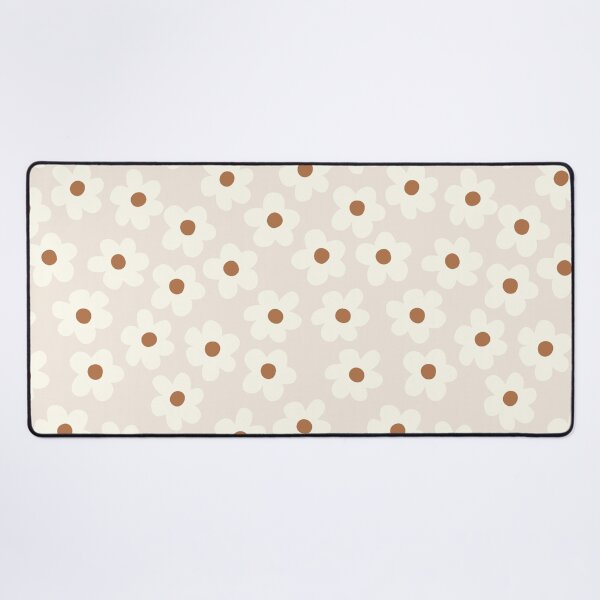 Vista previa del artículo con la obra «maravilloso retro y2k década de 2000 gran poder floral década de 1960 años 60 años 70 estética danesa chica coco margaritas tonta beige neutral terracota», diseñado y vendido por blomastudios.