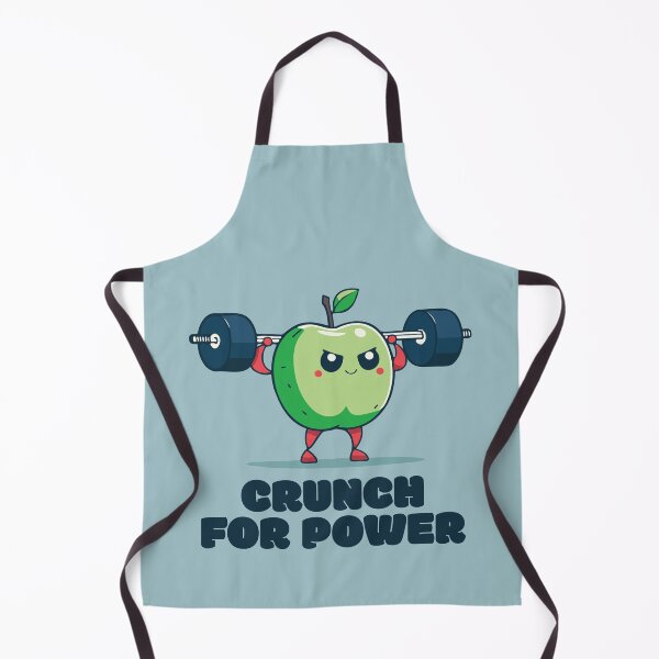 Item preview, Crunch for Power - The Apple Athlete designed and sold by RoboRaphael.