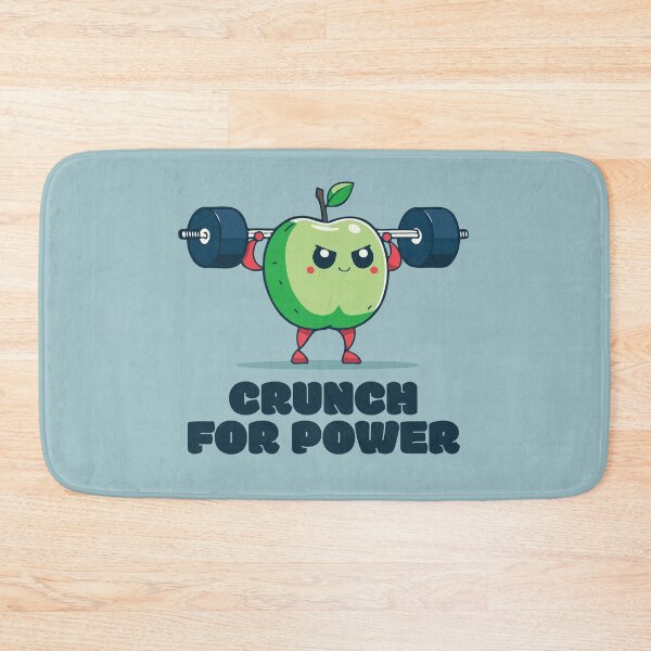 Item preview, Crunch for Power - The Apple Athlete designed and sold by RoboRaphael.