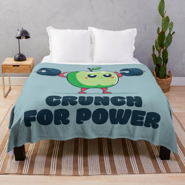 Item preview, Crunch for Power - The Apple Athlete designed and sold by RoboRaphael.