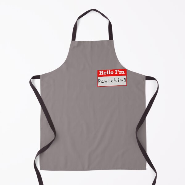 Item preview, Hello I’m “Panicking” - Name tag designed and sold by SirZeus.