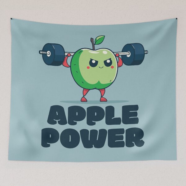 Item preview, Apple Power - The Apple Athlete designed and sold by RoboRaphael.