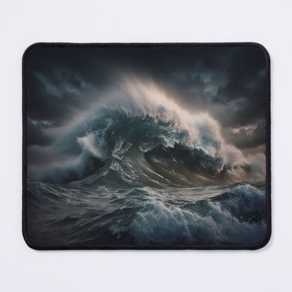 Item preview, Fierce Storm Power: Sea and Sky designed and sold by ThreadGallery.