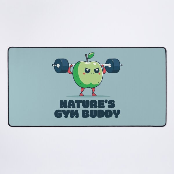Item preview, Nature's Gym Buddy - The Apple Athlete designed and sold by RoboRaphael.