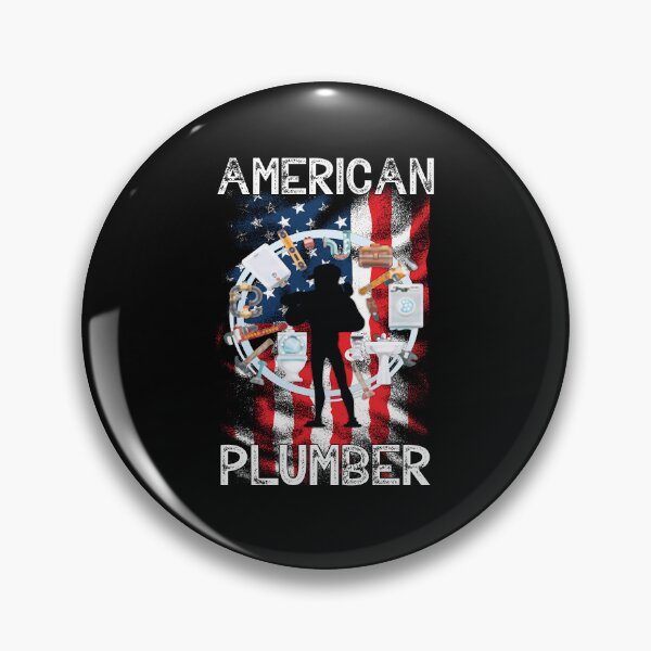 Item preview, Plumbers Patriotic American Flag Plumber designed and sold by Trendy Valley .