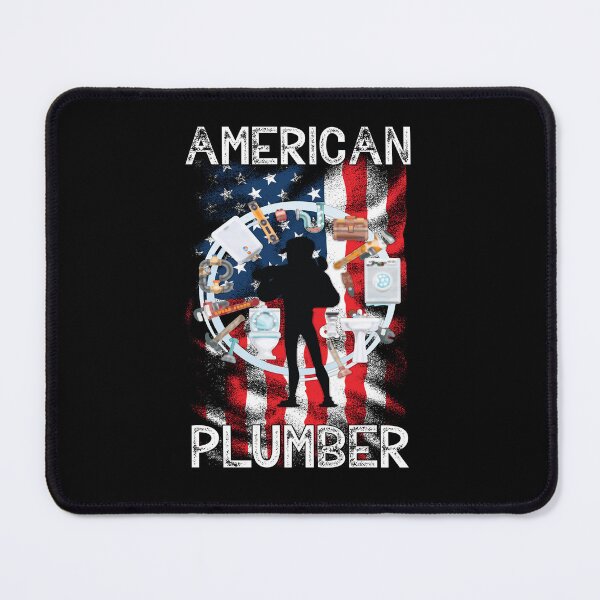 Item preview, Plumbers Patriotic American Flag Plumber designed and sold by Trendy Valley .
