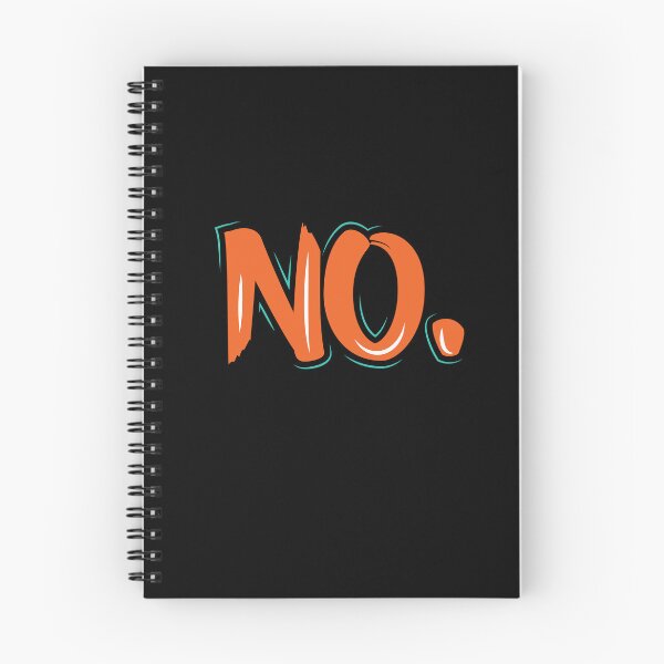 Item preview, Typography That Says No designed and sold by AwesomeTrends.
