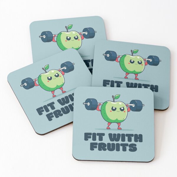 Item preview, Fit with Fruits - The Apple Athlete designed and sold by RoboRaphael.