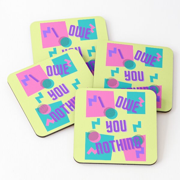 Item preview, I Owe You Nothing - Life Quotes designed and sold by LMoonDesigns.