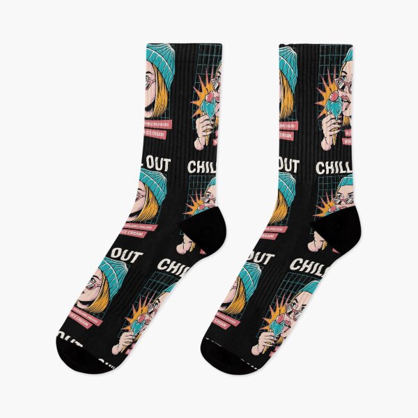 Item preview, Chill Out, All Problem solved with ice cream designed and sold by Groove-Emporium.