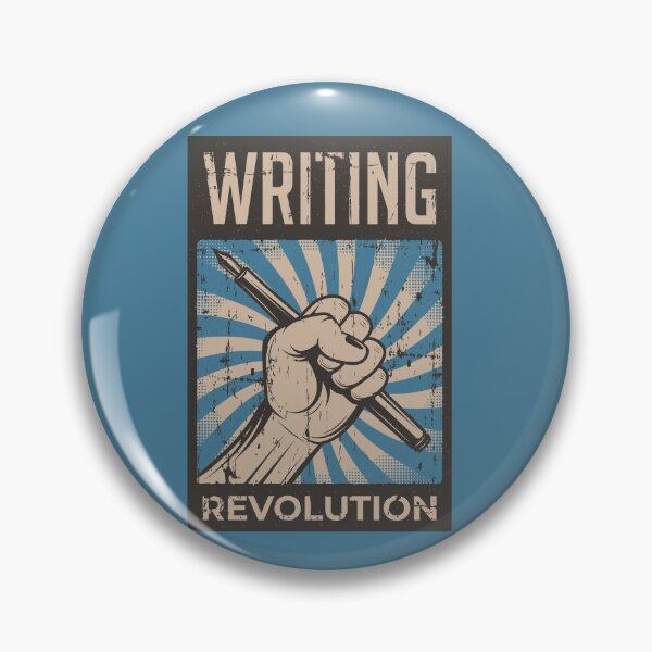 Item preview, Writing Revolution vintage poster designed and sold by Groove-Emporium.