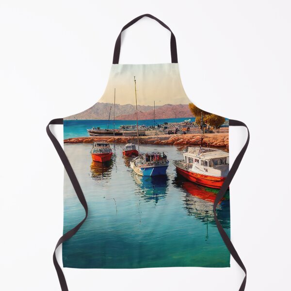 Item preview, Bay of Eilat Boatscape designed and sold by Venon28.