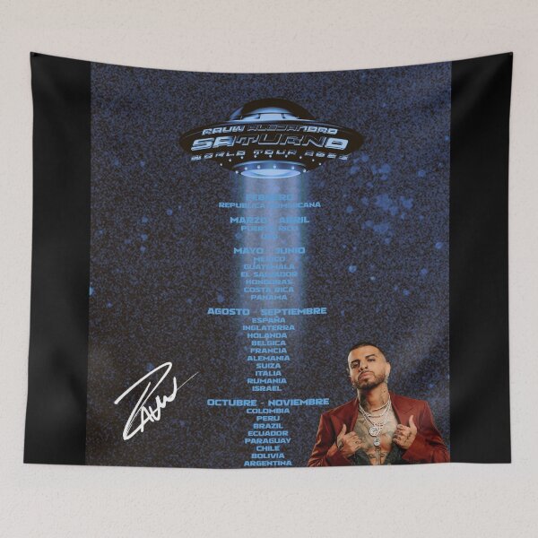 Item preview, Alejandro Saturno World Tour 2023 with Signature designed and sold by LindsaySanden.