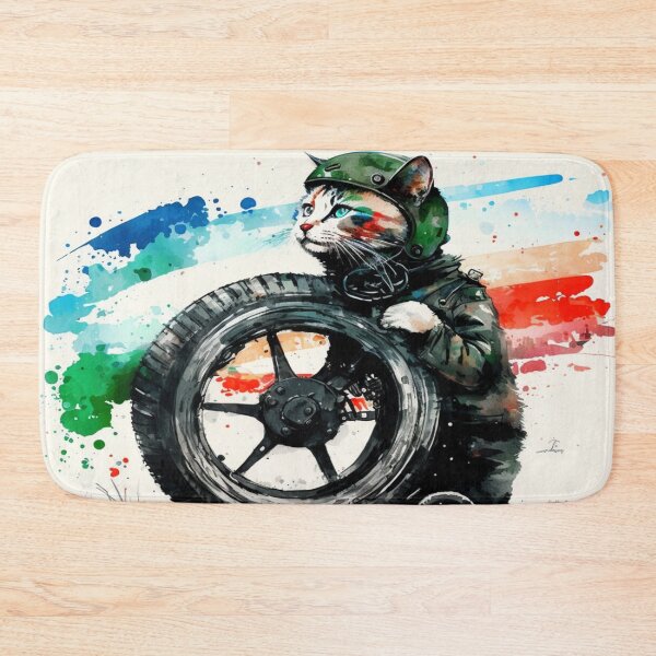 Item preview, Little mechanic cat designed and sold by LoveyDesign.