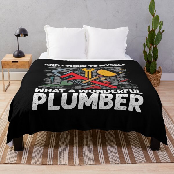 Item preview, And I Think To Myself What a Wonderful Plumber Funny designed and sold by Trendy Valley .