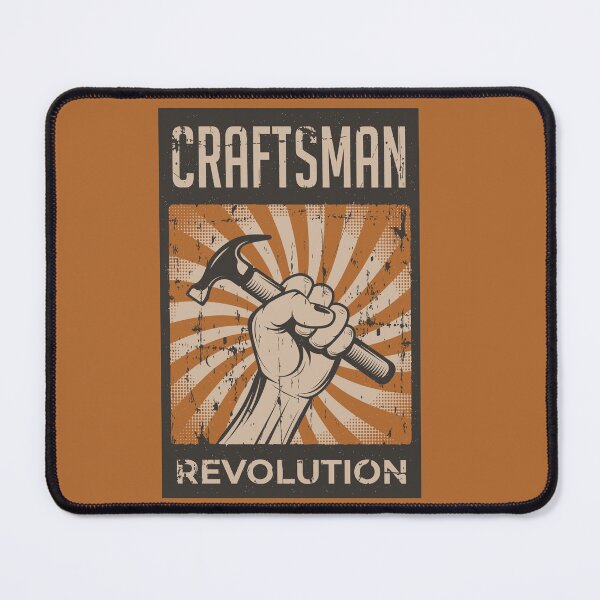 Item preview, Craftsman Revolution vintage poster designed and sold by Groove-Emporium.