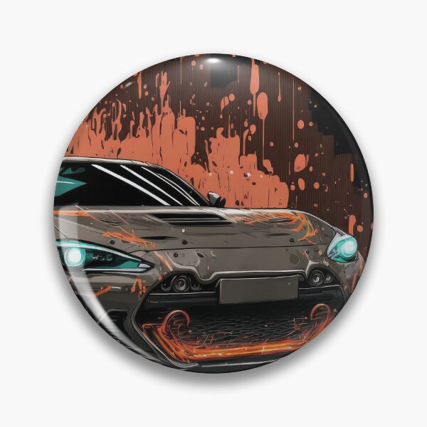 Item preview, Modified Japanese Sports Car Bold Cool Drifter Car Art designed and sold by ultra-cool.