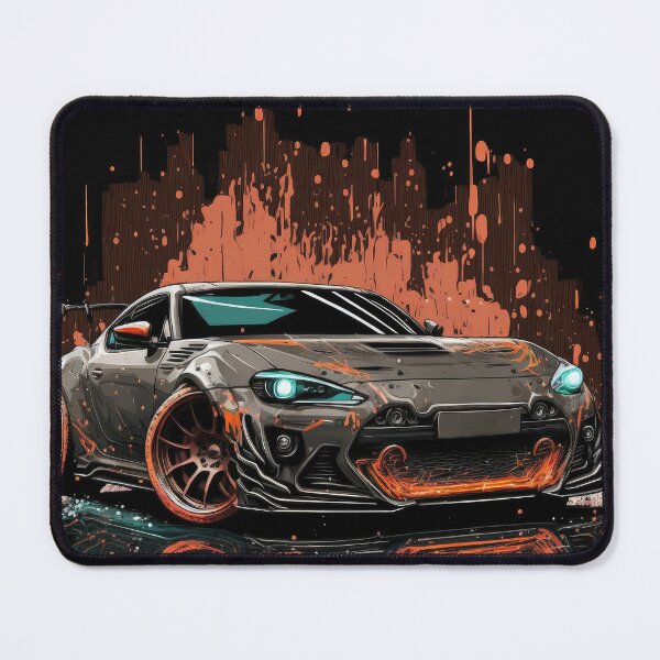 Item preview, Modified Japanese Sports Car Bold Cool Drifter Car Art designed and sold by ultra-cool.