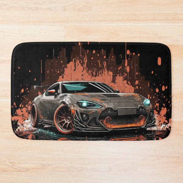 Item preview, Modified Japanese Sports Car Bold Cool Drifter Car Art designed and sold by ultra-cool.