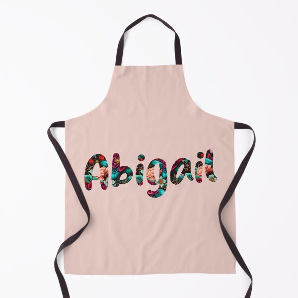 Item preview, Floral Abigail Name : Abigail Name With Flowers  designed and sold by ABCDEmily ©.