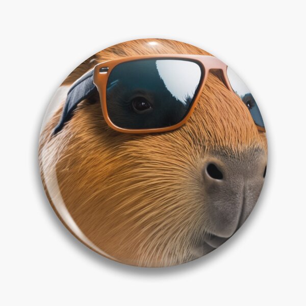 Item preview, Capybara rockin his sunglasses designed and sold by NxtGenArt.
