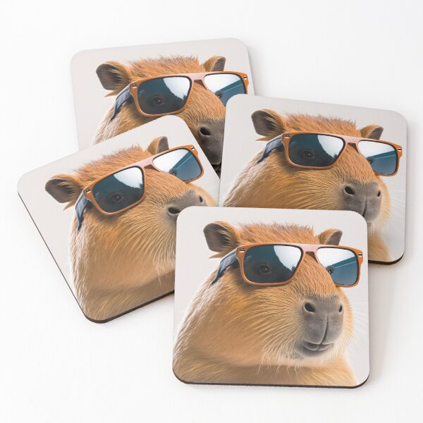 Item preview, Capybara rockin his sunglasses designed and sold by NxtGenArt.