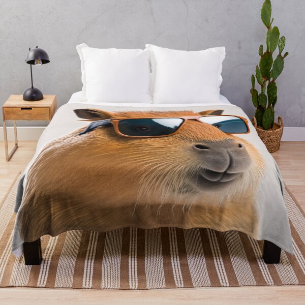 Item preview, Capybara rockin his sunglasses designed and sold by NxtGenArt.