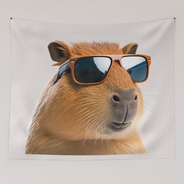 Item preview, Capybara rockin his sunglasses designed and sold by NxtGenArt.