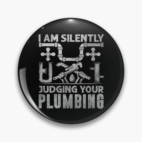 Item preview, I Am Silently Judging Your Plumbing Funny Plumber designed and sold by Trendy Valley .