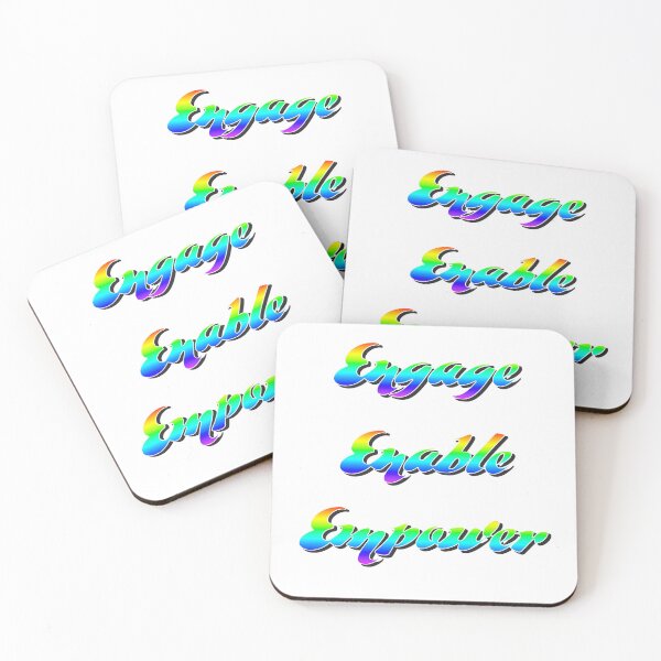 Item preview, Engage, Enable, Empower - Motivating designed and sold by imftrading.