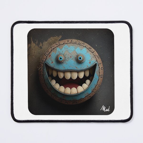 Item preview, Smiley blue-gray teeth by Mud designed and sold by Red MUD.