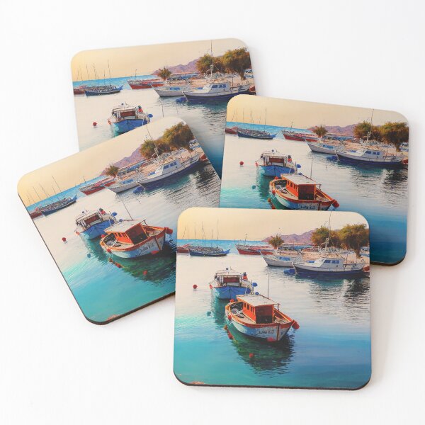 Item preview, Small Boats at Bay designed and sold by Venon28.