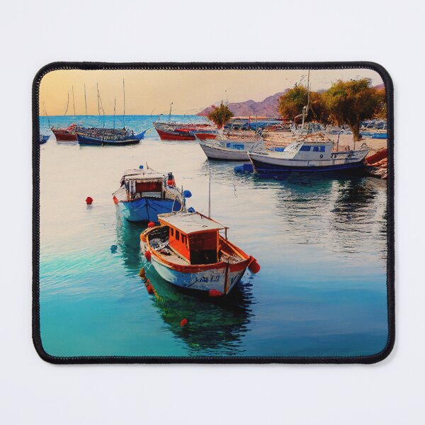 Item preview, Small Boats at Bay designed and sold by Venon28.