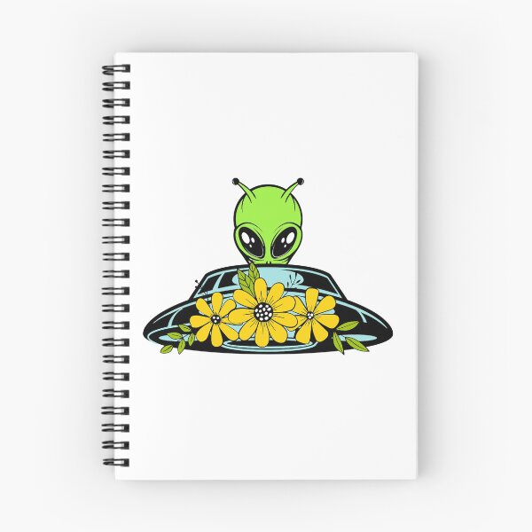 Item preview, Floral Alien Spaceship designed and sold by Blok45.