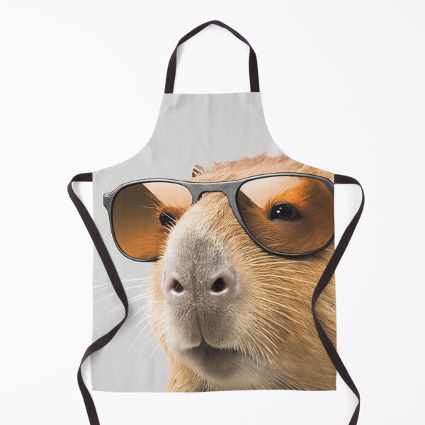 Item preview, Capybara flying high designed and sold by NxtGenArt.
