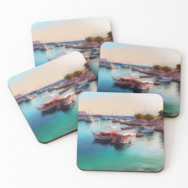 Item preview, Small Boats at Bay designed and sold by Venon28.