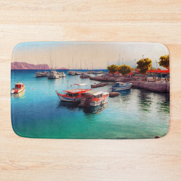 Item preview, Small Boats at Bay designed and sold by Venon28.