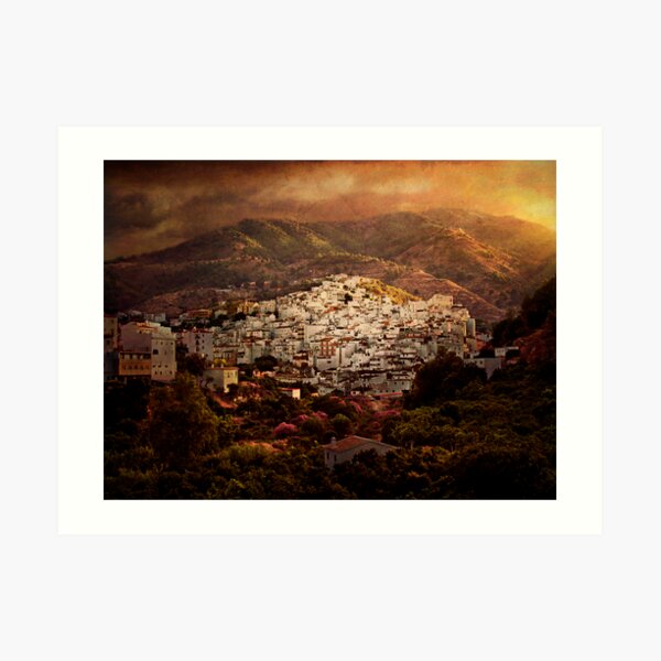 Tolox, Andaluce Art Print