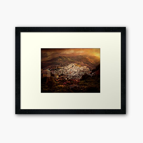 Tolox, Andaluce Framed Art Print
