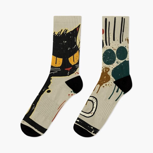 Item preview, Cat watches over his morning coffee designed and sold by NxtGenArt.