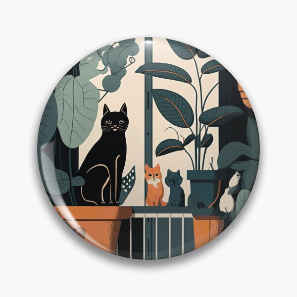 Item preview, Cats and Plants designed and sold by Paintograma.