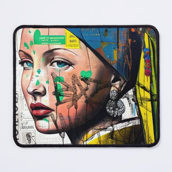 Item preview, Venus painting with graffiti designed and sold by tinkertailorart.