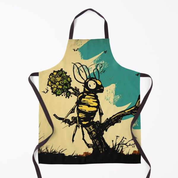Item preview, Bee in nature, chilling on small tree designed and sold by NxtGenArt.
